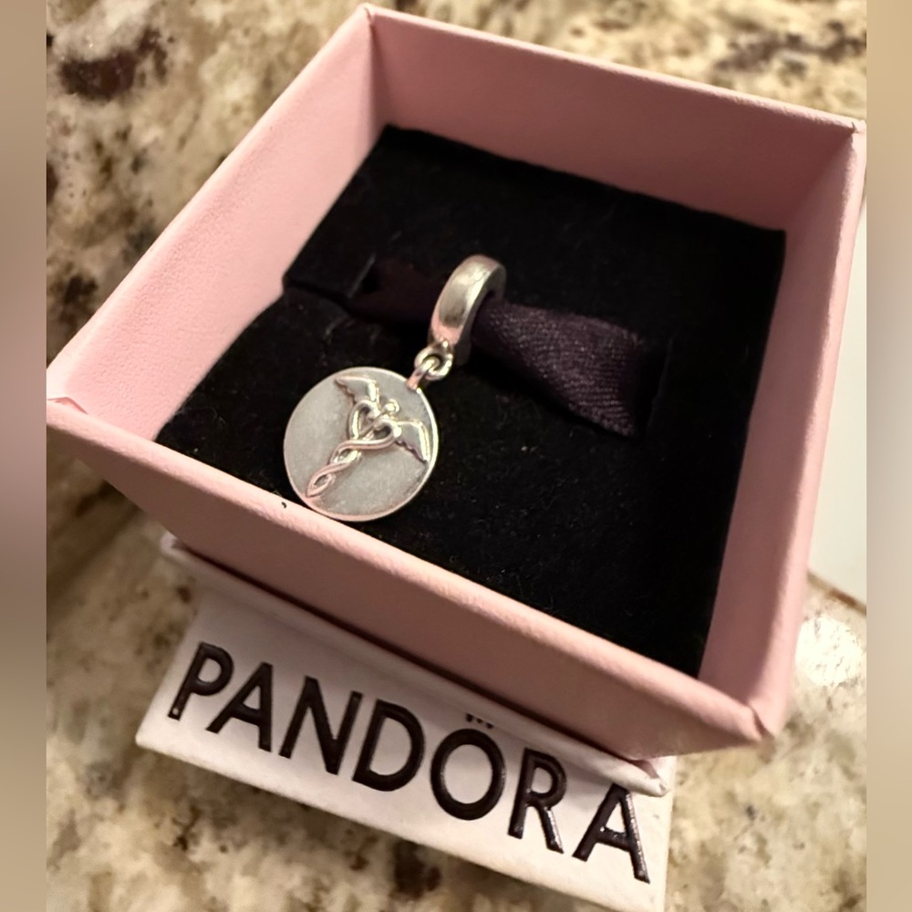 Pandora Dazzling Stethoscope Nurse Doctor Healthcare Dangle Charm - Picture 3 of 3